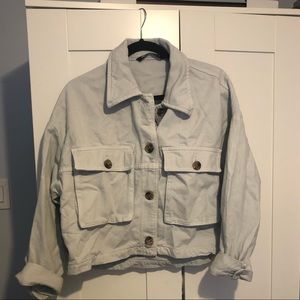 Zara Light Blue/Grey Jacket